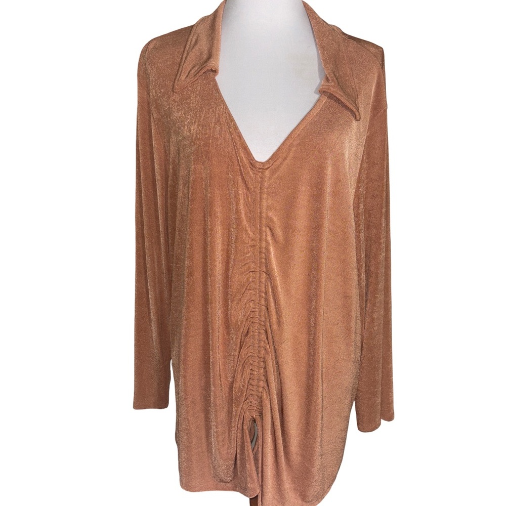 Cato Rust Women's Blouse